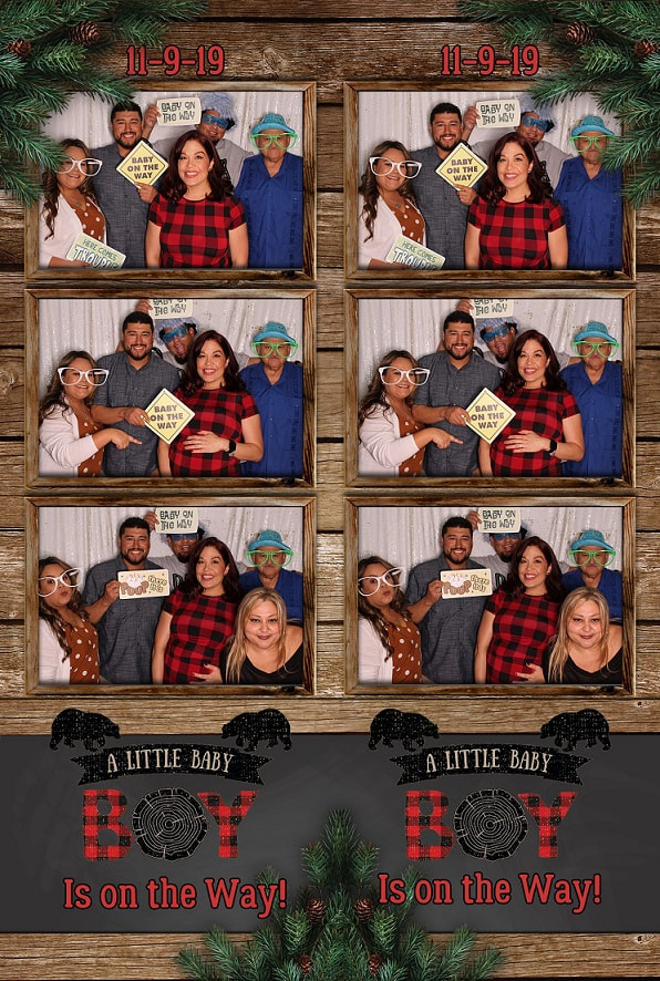 baby shower photo booth rental